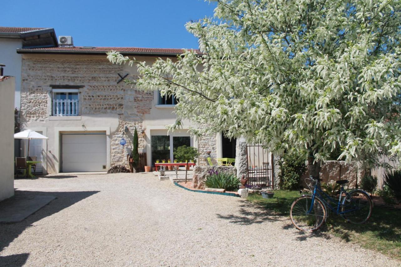 Les Trois Maisons Druillat Exteriör bild
