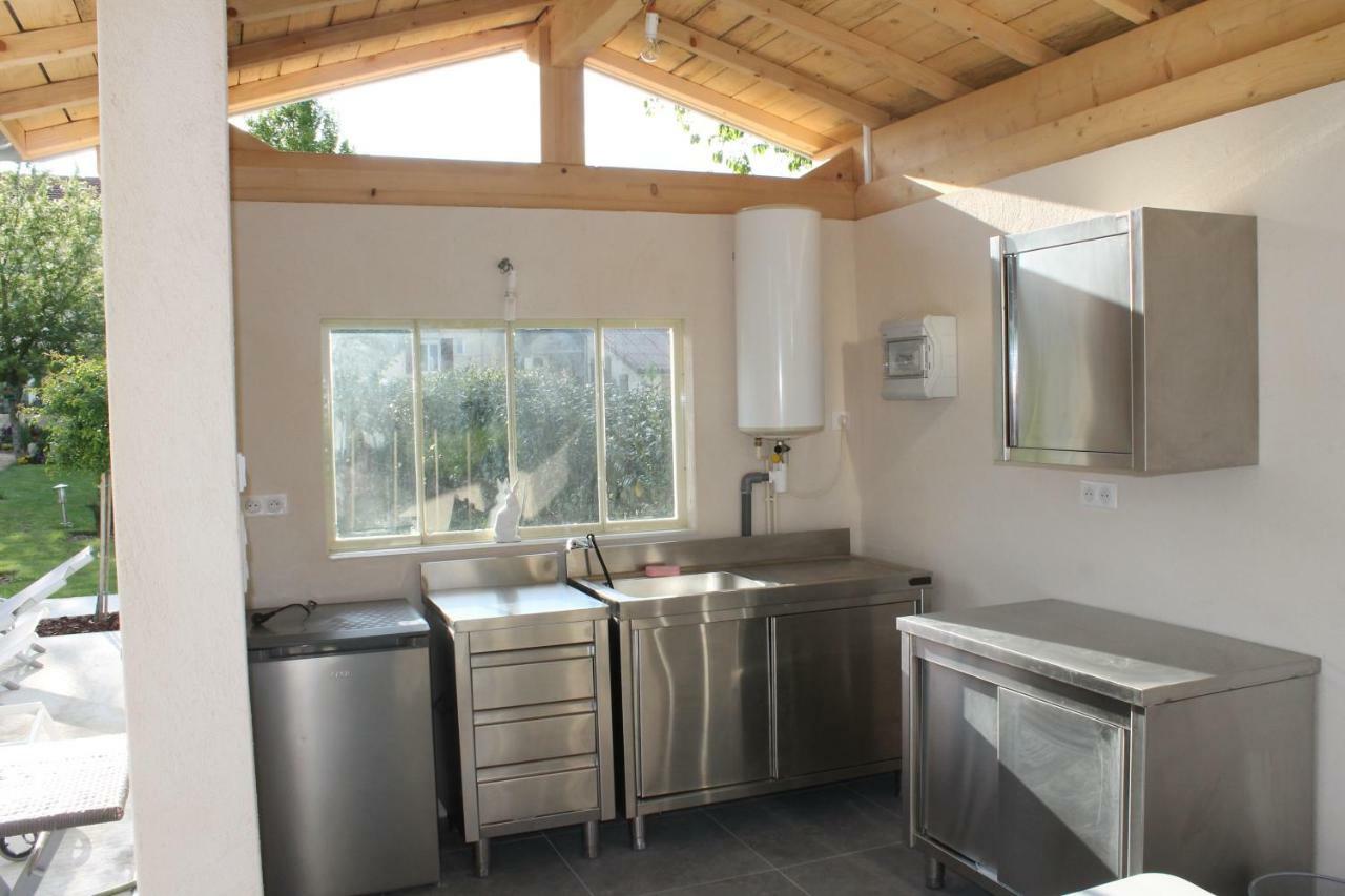 Les Trois Maisons Druillat Exteriör bild